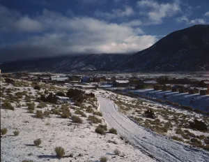 Lonely Gallery: Questa, Taos County, New Mexico, 1943. Creator: John Collier