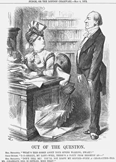 Alabama Collection: Out of the Question, 1872. Artist: Joseph Swain