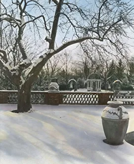 Amphora Prints: Quiet Corner, John Wesley Baxter house