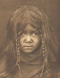Ethnography Collection: Quilcene Boy, 1912. Creator: Edward Sheriff Curtis