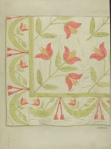 Quilt, 1937. Creator: Dayton Brown