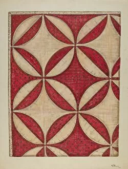 Patchwork Quilt Gallery: Quilt, 1940. Creator: Marie Lutrell