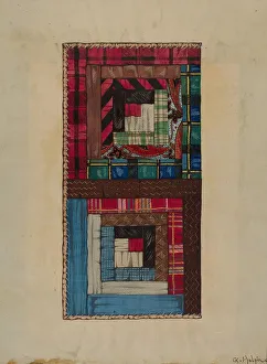 Patchwork Quilt Gallery: Quilt, c. 1936. Creator: Grace Halpin