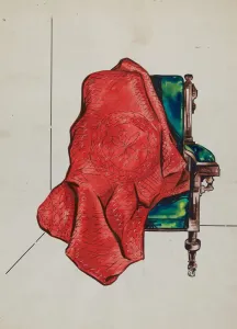Armchair Gallery: Quilt, c. 1936. Creator: Sebastian Simonet