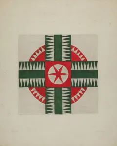Quilt, c. 1938. Creator: Clyde L. Cheney