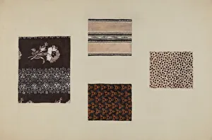 Swatch Prints: Quilt Patches, c. 1938. Creator: Katherine Hastings