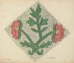 Patchwork Gallery: Quilt Pattern, 1935 / 1942. Creator: Ralph N. Morgan