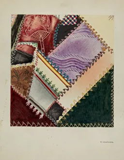 Quilts, Pieced, 1935 / 1942. Creator: Florence Hastings