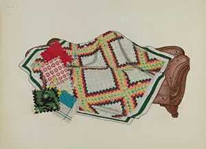 Quilts - Pieced, 1935 / 1942. Creator: Unknown