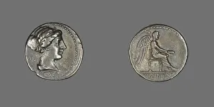 Liberty Prints: Quinarius (Coin) Depicting Liberty, 89 BCE. Creator: Unknown