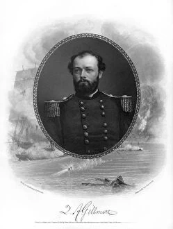 Images Dated 2nd December 2006: Quincy Adams Gillmore, American Union major-general, 1862-1867.Artist: Brady