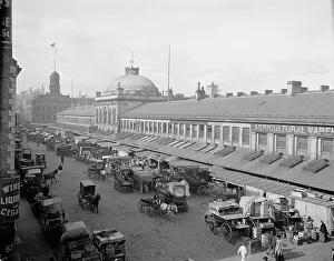 Massachusetts United States Prints: Quincy Market, Boston, Mass. c1904. Creator: Unknown