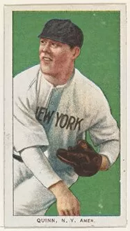 American League Collection: Quinn, New York, American League, from the White Border series (T206) for the American