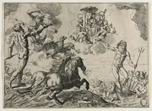 The Quos Ego. Creator: Simone Cantarini (Italian, 1612-1648)