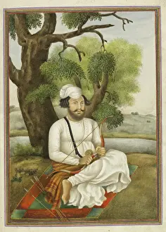 Qusuri or Kusuri an Afghan of Kasur, 1825. Creator: Anon