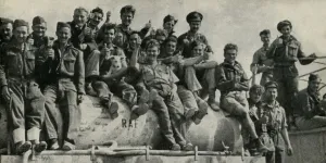 Air Force Prints: R. A. F. Ground Crews: Tripolitania, c1942-1943, (1945). Creator: Unknown