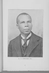 Murdered Prints: R. C. O. Benjamin, Esq. 1897 (Inferred). Creator: Unknown