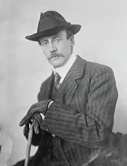 Pinstripe Prints: R. Tait McKenzie, 1914. Creator: Bain News Service