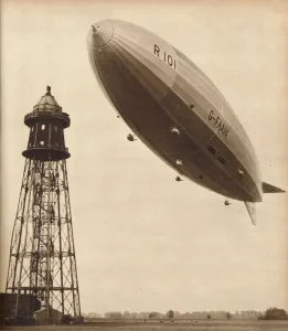 Daily Express Prints: The R101, 1930, (1938)