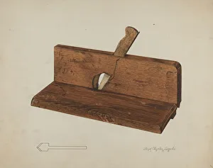 Rabbet Plane, 1938. Creator: Lloyd Charles Lemcke
