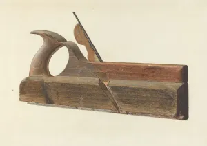 Woodworking Prints: Rabbet Plane, c. 1938. Creator: Samuel Faigin