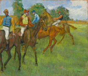 Before the Race, c. 1887-1889. Creator: Edgar Degas (French, 1834-1917) Before the Race, c. 1887-1889. Creator: Edgar Degas (French, 1834-1917)