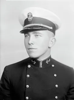 Race F. Crane, Midshipman - Portrait, 1933. Creator: Harris & Ewing. Race F. Crane, Midshipman - Portrait, 1933. Creator: Harris & Ewing