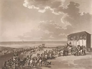 Brighton East Sussex England Gallery: Race Ground (An Excursion to Brighthelmstone), June 1, 1790. June 1, 1790