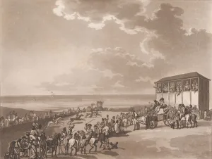 Alken Samuel Gallery: Race Ground (An Excursion to Brighthelmstone), June 1, 1790. June 1, 1790