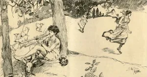 Spartan Gallery: The Race of the Spartan Girls, 1881. Creator: Unknown
