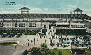 Grandstand Prints: Race Track, Havana, Cuba, c1950s