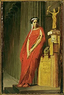 Rachel Prints: Rachel (1821-1858), en costume de tragédie, c1859. Creator: Jean-Leon Gerome