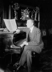 Rachmaninoff, between c1915 and c1920. Creator: Bain News Service