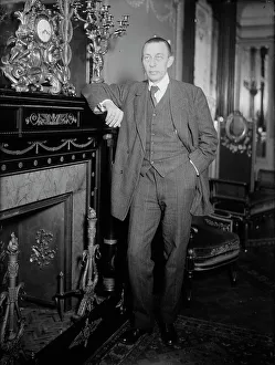 Carriage Clock Prints: Rachmaninoff, between c1915 and c1920. Creator: Bain News Service
