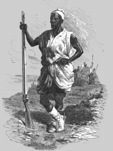 Tribesman Prints: Racine Tall, El Hadj's chief at Koundian; Journey from the Senegal to the Niger