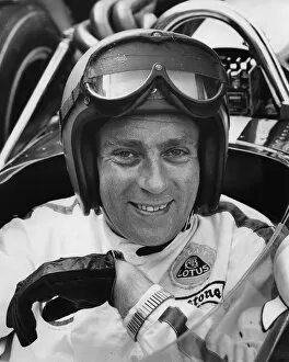 Goggles Gallery: Racing Driver Peter Arundell. Creator: Unknown