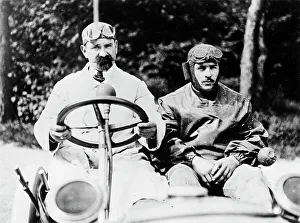 Motorist Prints: Racing drivers, 1907