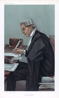 Justice Gallery: A Radical Lawyer, 1902. Artist: Spy