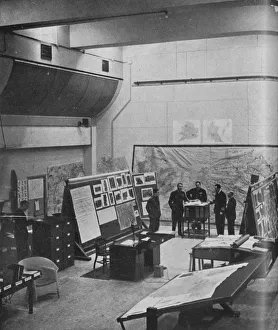 Bomber Command Prints: RAF Bomber Command operations room, 1941