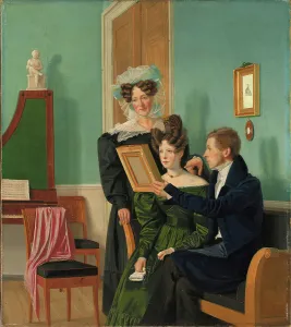 The Raffenberg Family, 1830. Creator: Wilhelm Bendz