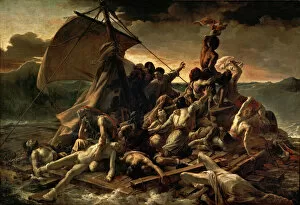 Surge Gallery: The Raft of the Medusa (Le Radeau de la Meduse), 1818-1819. Artist: Gericault, Theodore (1791-1824)