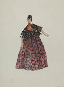 William H Edwards Collection: Rag Doll, c. 1936. Creator: Cecily Edwards