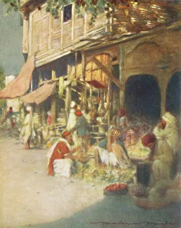 A Rag Shop, 1905. Artist: Mortimer Luddington Menpes
