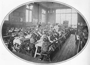 Camberwell Prints: A Ragged School Union dinner, Camberwell, London, c1901 (1901)