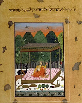 Wading Bird Prints: Ragini Chaiti, c1775. Creator: Unknown