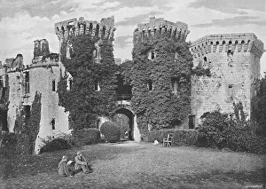 Gw Wilson And Company Gallery: Raglan Castle: The Gateway, c1896. Artist: GW Wilson and Company