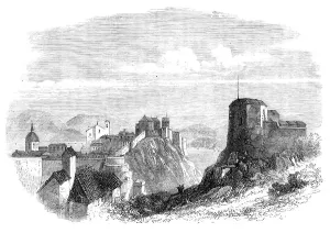 Dalmatia Prints: Ragusa, Dalmatia: view from the Borgi Pille Suburb, 1870. Creator: Unknown