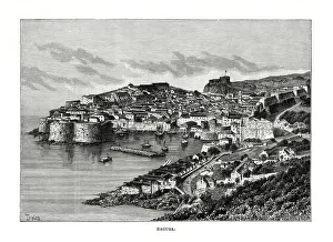 C Barbant Prints: Ragusa, Sicily, Italy, 1879. Artist: Charles Barbant