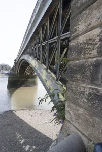 Fulham Prints: Rail bridge near Chelsea Harbour