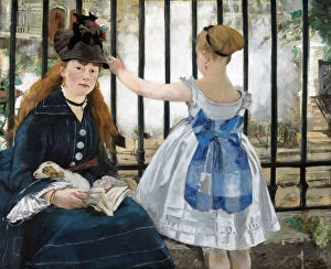 The Railway, 1873. Artist: Manet, Edouard (1832-1883)